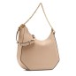 SAC ZIPPÉ L DOUBLE PORTÉ CROISETTE DE LANCEL CAPPUCCINO SAC ZIPPÉ L DOUBLE PORTÉ CROISETTE DE LANCEL CAPPUCCINO