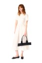 SAC CABAS M MISTRAL ROLLABLE DE LANCEL NOIR