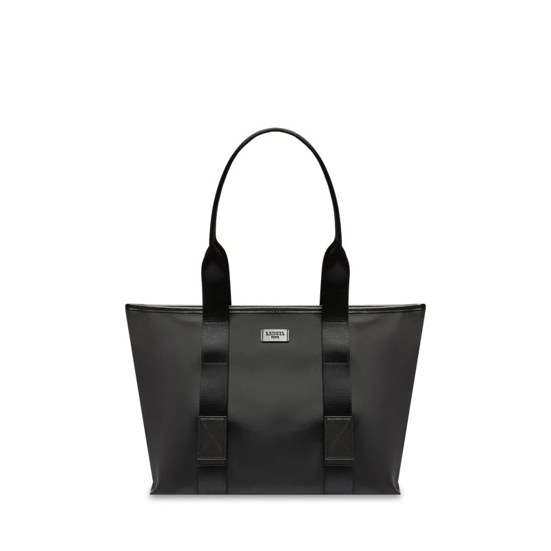 SAC CABAS M MISTRAL ROLLABLE DE LANCEL NOIR