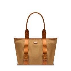 SAC CABAS M MISTRAL ROLLABLE DE LANCEL BEIGE