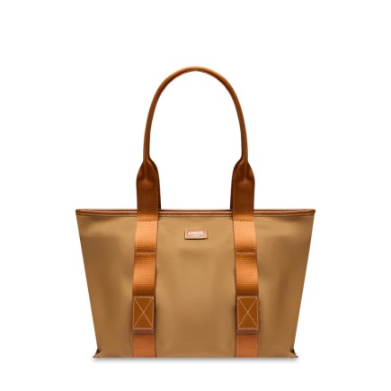 SAC CABAS M MISTRAL ROLLABLE DE LANCEL BEIGE
