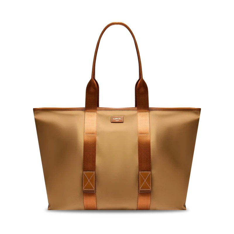 SAC CABAS L MISTRAL ROLLABLE DE LANCEL BEIGE SAC CABAS L MISTRAL ROLLABLE DE LANCEL BEIGE