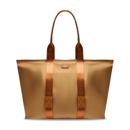 SAC CABAS L MISTRAL ROLLABLE DE LANCEL BEIGE