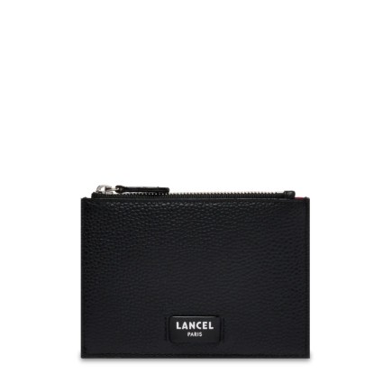 PORTE CARTES ZIPPÉ NINON NOIR LANCEL