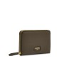 PETIT PORTEFEUILLE ZIPPÉ NINON KAKI FONCÉ LANCEL