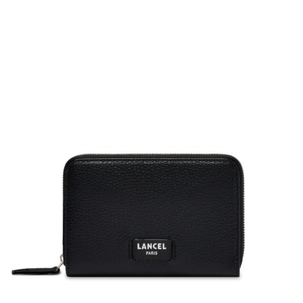 PETIT PORTEFEUILLE ZIPPÉ NINON NOIR LANCEL