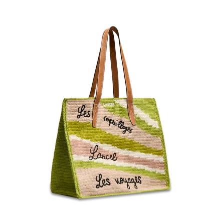 SAC CABAS L SUMMER MANIA DE LANCEL MULTI TROPICAL
