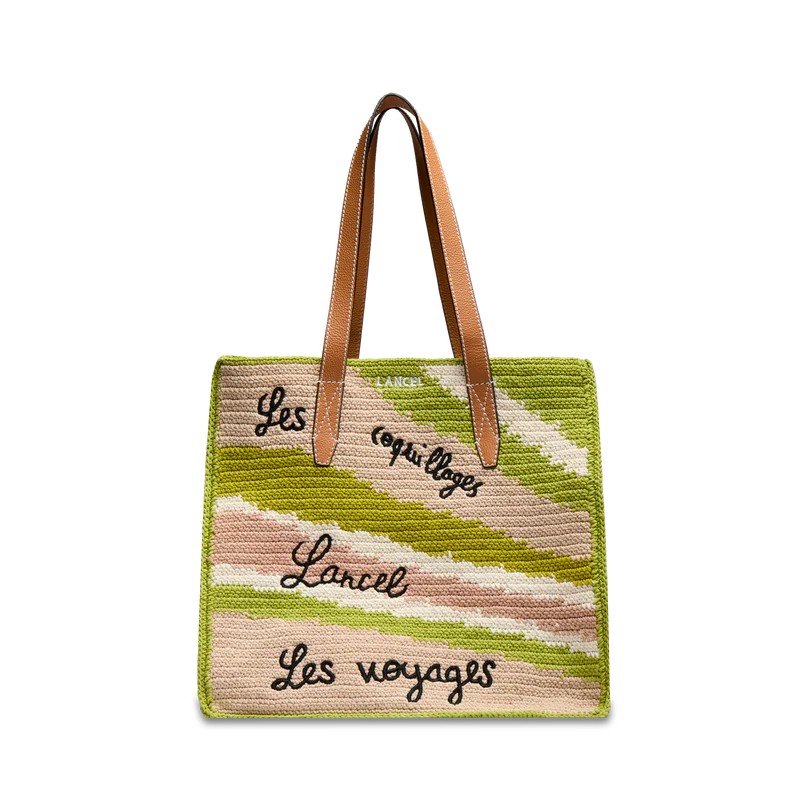 SAC CABAS L SUMMER MANIA DE LANCEL MULTI TROPICAL