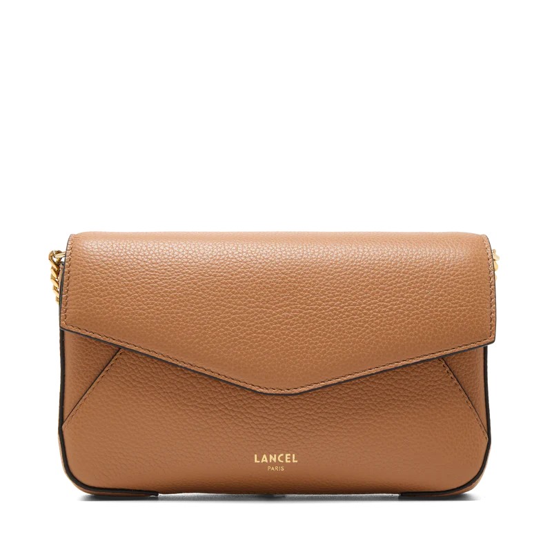 POCHETTE CHAINE ENVELOPPE DE LANCEL CAMEL POCHETTE CHAINE ENVELOPPE DE LANCEL CAMEL