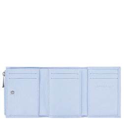 LONGCHAMP LE ROSEAU PORTEFEUILLE COMPACT VAGUE
