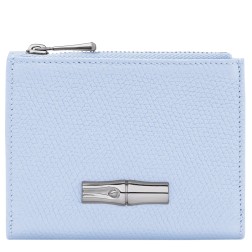 LONGCHAMP LE ROSEAU PORTEFEUILLE COMPACT VAGUE
