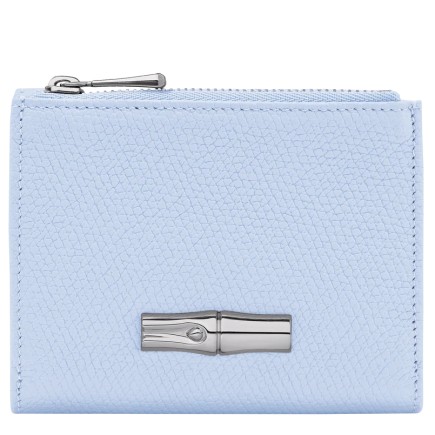 LONGCHAMP LE ROSEAU PORTEFEUILLE COMPACT VAGUE