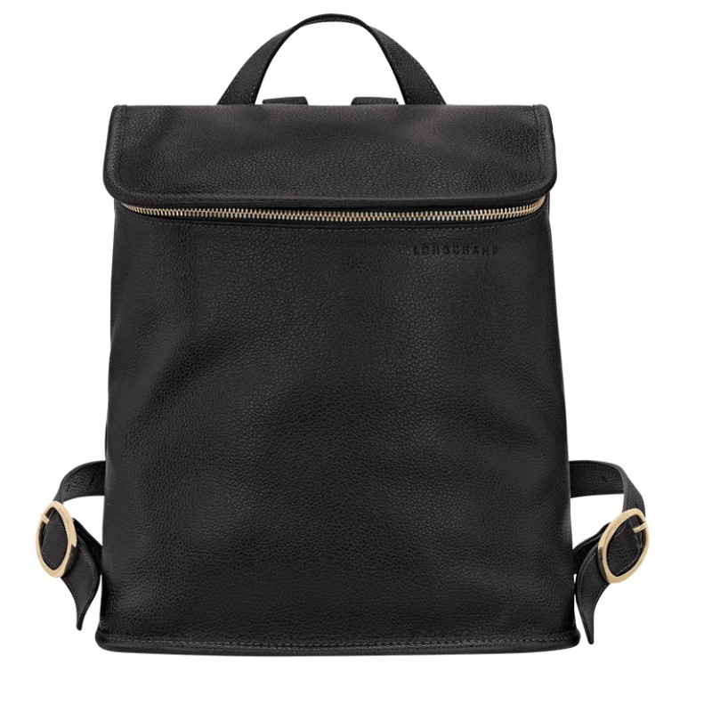 LONGCHAMP LE FOULONNÉ SAC À DOS M NOIR LONGCHAMP LE FOULONNÉ SAC À DOS M NOIR