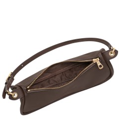LONGCHAMP LOOONG SAC PORTÉ ÉPAULE M MOKA