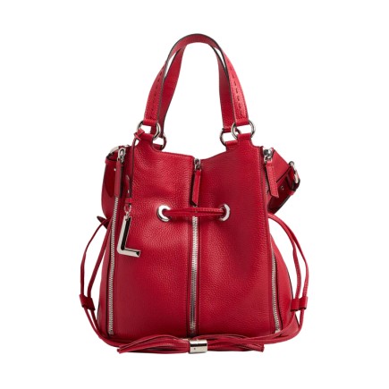 SAC SEAU M PREMIER FLIRT 150Y NEW ROUGE LANCEL LANCEL