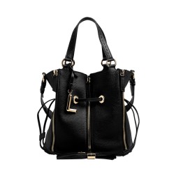 SAC SEAU M PREMIER FLIRT 150Y NOIR LANCEL