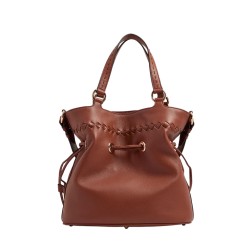 SAC SEAU M PREMIER FLIRT 150Y BRIQUE LANCEL