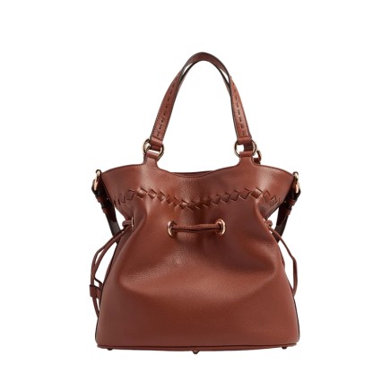 SAC SEAU M PREMIER FLIRT 150Y BRIQUE LANCEL
