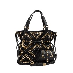 SAC SEAU M PREMIER FLIRT 150Y NOIR LANCEL