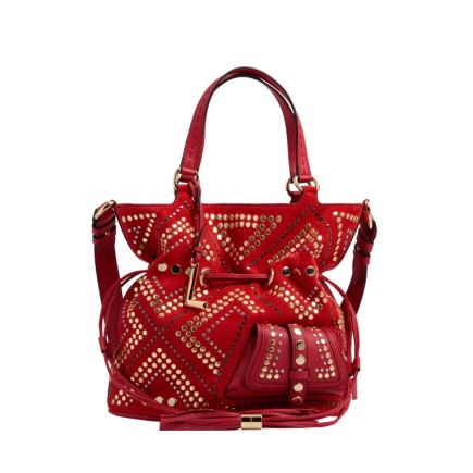 SAC SEAU M PREMIER FLIRT 150Y NEW ROUGE LANCEL LANCEL