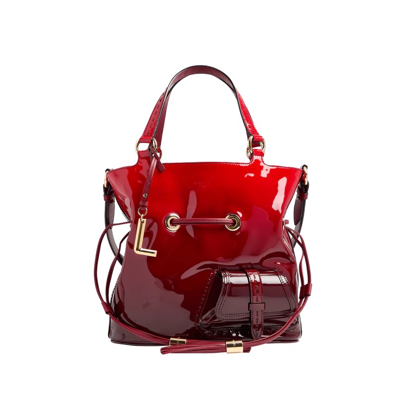 SAC SEAU M PREMIER FLIRT 150Y ROUGE LANCEL SAC SEAU M PREMIER FLIRT 150Y ROUGE LANCEL