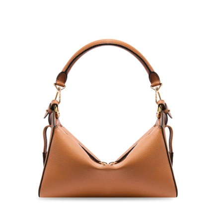 SAC HOBO ZIPPÉ M LOUISON DE LANCEL CAMEL
