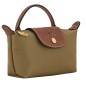 LONGCHAMP LE PLIAGE ORIGINAL TROUSSE COSMÉTIQUE AVEC POIGNÉE OLIVE