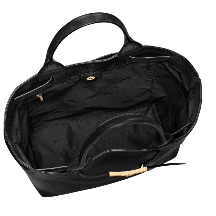 LONGCHAMP LE SMART FLOW SAC CABAS L NOIR