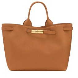 LONGCHAMP LE SMART FLOW SAC CABAS L CARAMEL