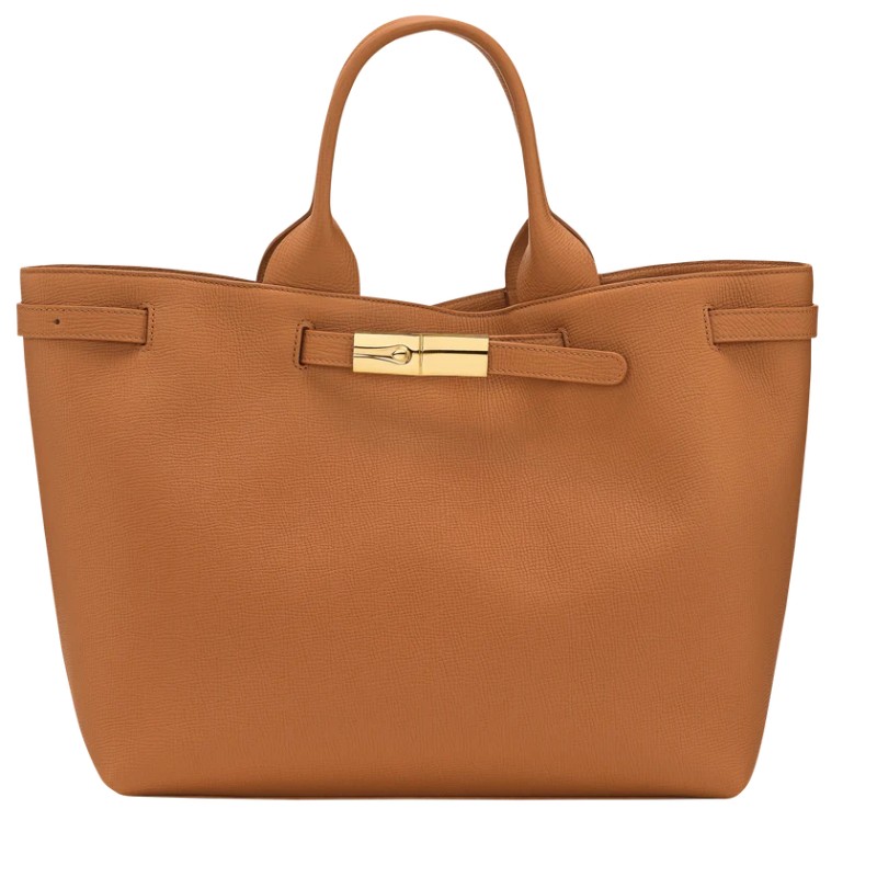 LONGCHAMP LE SMART FLOW SAC CABAS L CARAMEL