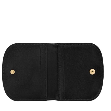 LONGCHAMP LE PLIAGE ÉPURE TIMELESS PORTE-CARTES NOIR