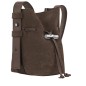 LONGCHAMP LE ROSEAU COULISSE NUBUCK SAC SEAU S MOKA