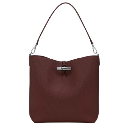LONGCHAMP LE ROSEAU SAC PORTÉ ÉPAULE M BORDEAUX