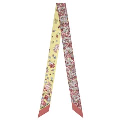 LONGCHAMP BANDEAU FRISE FLEURIE FRAISE