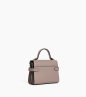 PETIT SAC À MAIN DOUBLE RABAT ÉMILIE GRIS FOSSILE LE TANNEUR PETIT SAC À MAIN DOUBLE RABAT ÉMILIE GRIS FOSSILE LE TANNEUR