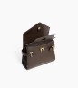 PETIT SAC À MAIN DOUBLE RABAT ÉMILIE MARRON ARABICA LE TANNEUR PETIT SAC À MAIN DOUBLE RABAT ÉMILIE MARRON ARABICA LE TANNEUR