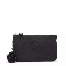 GRANDE POCHETTE MULTI-USAGES CREATIVITY L NOIR KIPLING