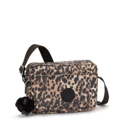 SAC BANDOULIÈRE ABANU M WILD LEOPARD KIPLING