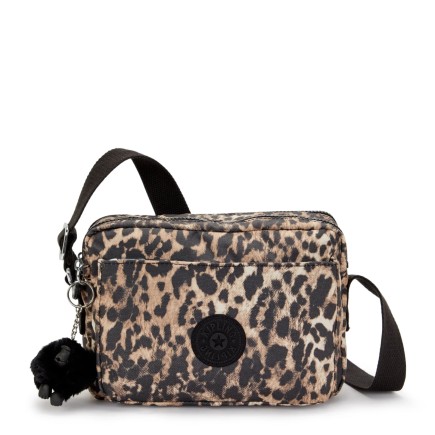 SAC BANDOULIÈRE ABANU M WILD LEOPARD KIPLING
