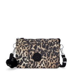 PETIT SAC BANDOULIÈRE RIRI WILD LEOPARD KIPLING