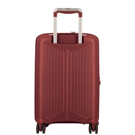 VALISE VERTICALE A ROULETTES CABINE ÉVAÉ 55 cm ROUGE JUMP