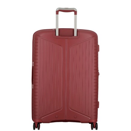 VALISE VERTICALE A ROULETTES ÉVAÉ 76 cm ROUGE JUMP