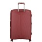 VALISE VERTICALE A ROULETTES ÉVAÉ 76 cm ROUGE JUMP