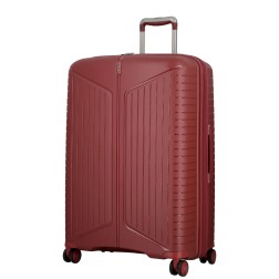VALISE VERTICALE A ROULETTES ÉVAÉ 76 cm ROUGE JUMP