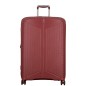 VALISE VERTICALE A ROULETTES ÉVAÉ 76 cm ROUGE JUMP