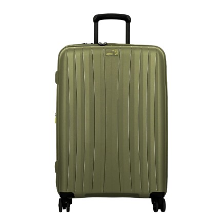 VALISE VERTICALE A ROULETTES ÉNAÏS 66 cm OLIVE JUMP
