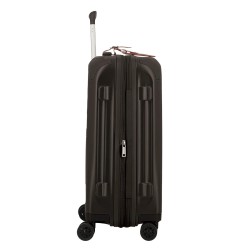 VALISE VERTICALE A ROULETTES CABINE UPPSALA 55 cm CHOCOLAT JUMP
