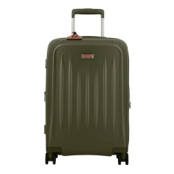 VALISE VERTICALE A ROULETTES CABINE UPPSALA 55 cm OLIVE JUMP