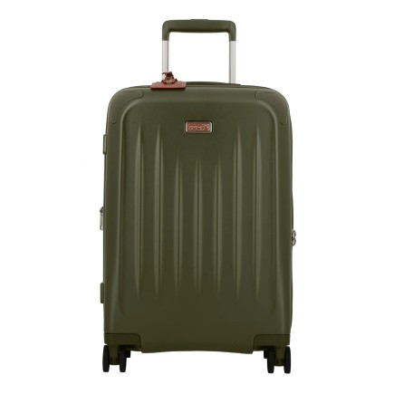VALISE VERTICALE A ROULETTES CABINE UPPSALA 55 cm OLIVE JUMP