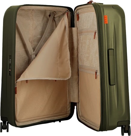 VALISE VERTICALE A ROULETTES UPPSALA 65 cm OLIVE JUMP